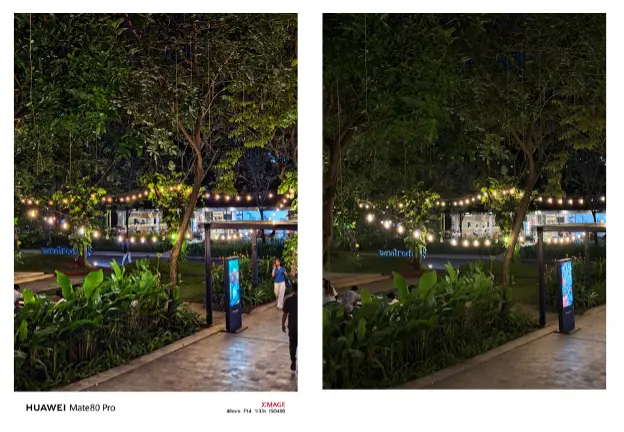 night shot huawei mate 80 pro