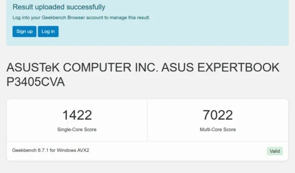 ASUS ExpertBook P3405CVA B