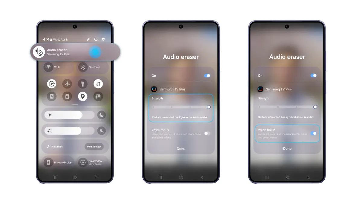 Audio Eraser di Galaxy S26 Series Kini Lebih Cepat Real Time dan Makin Canggih