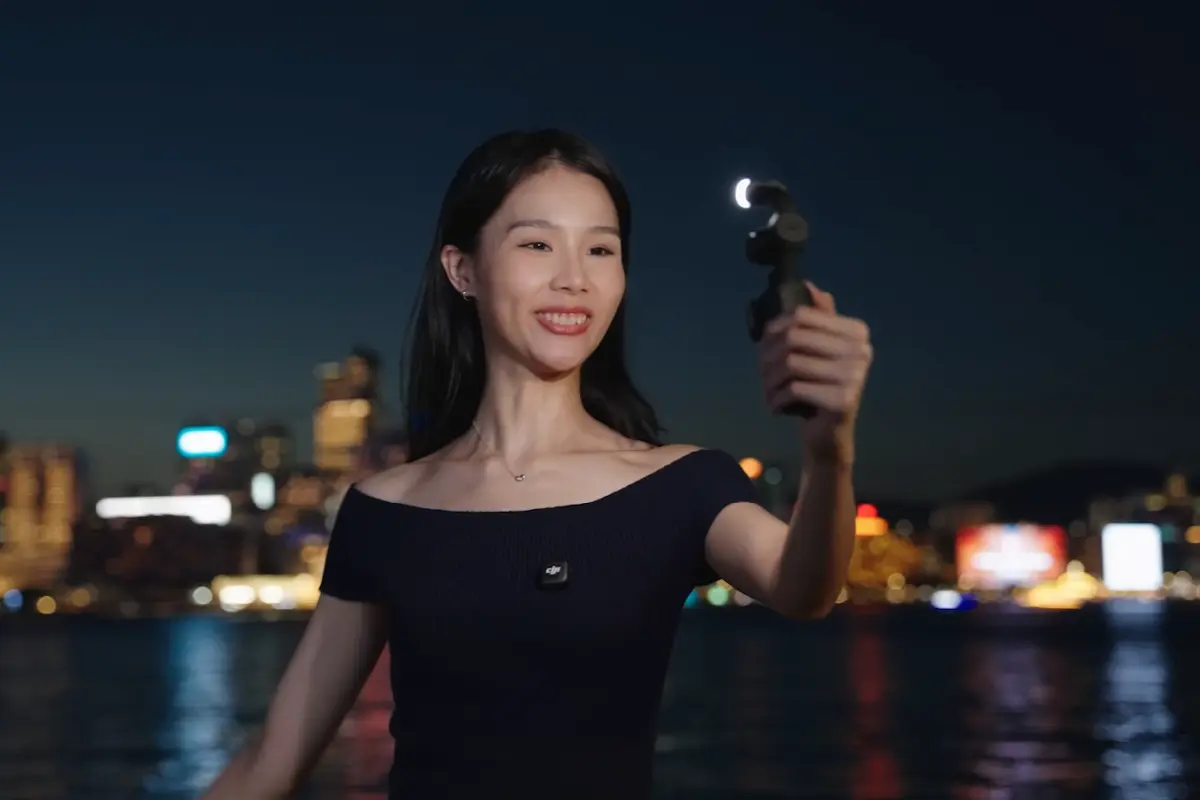 dji osmo pocket 4 fill light