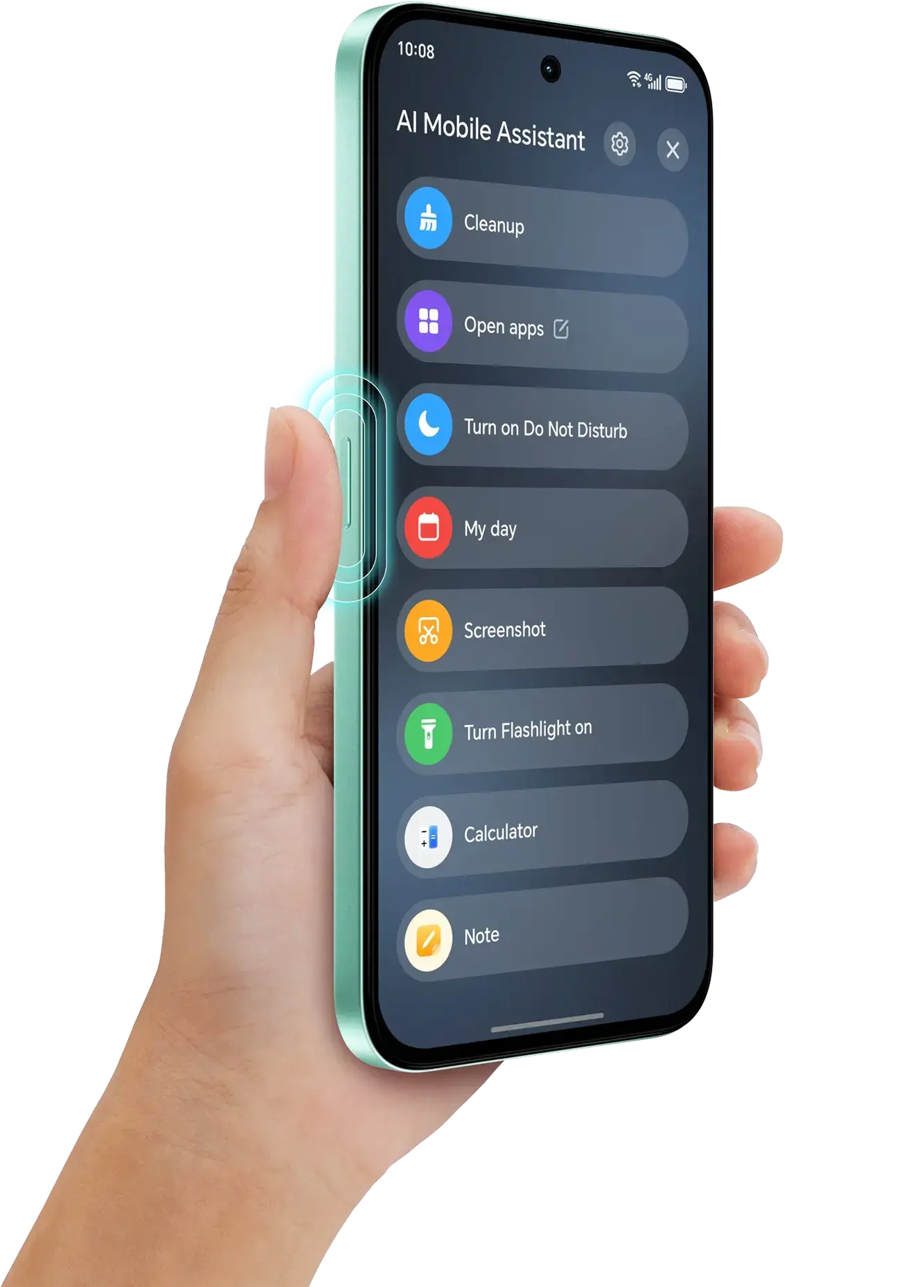 honor x6c ai button