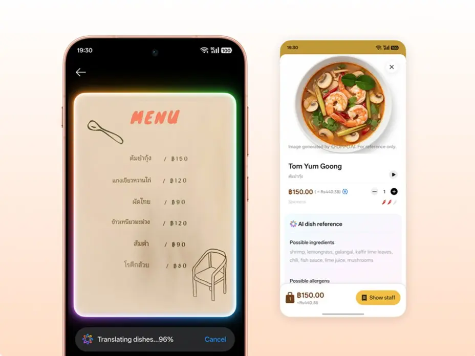 AI Menu Translation ColorOS 16 AI Menu Translation ColorOS 16