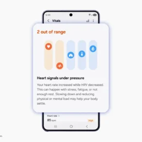 Fitur Vitals di Samsung Health