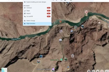 cara pakai google earth flight simulator