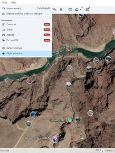 cara pakai google earth flight simulator