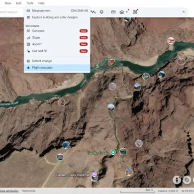 cara pakai google earth flight simulator
