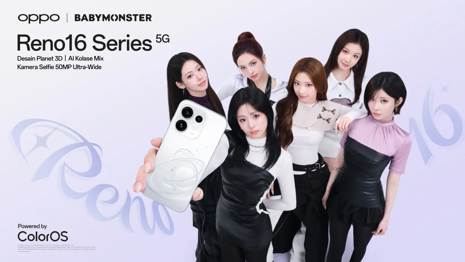 BABYMONSTER sebagai oppo reno 16 ambassador BABYMONSTER sebagai oppo reno 16 ambassador