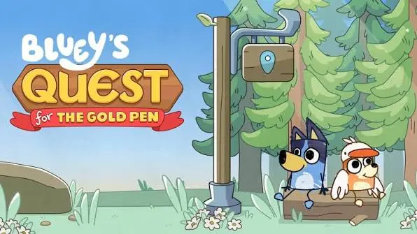 Blueys Quest for the Gold Pen Blueys Quest for the Gold Pen
