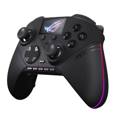 ROG Raikiri II Pro PC Black angled view from right