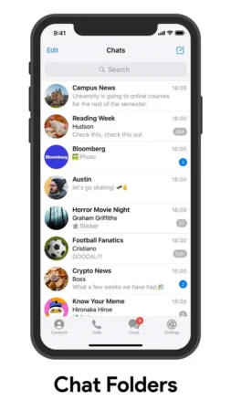 chat folder telegram