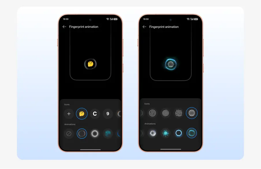 ColorOS 16 Animasi Fingerprint ColorOS 16 Animasi Fingerprint